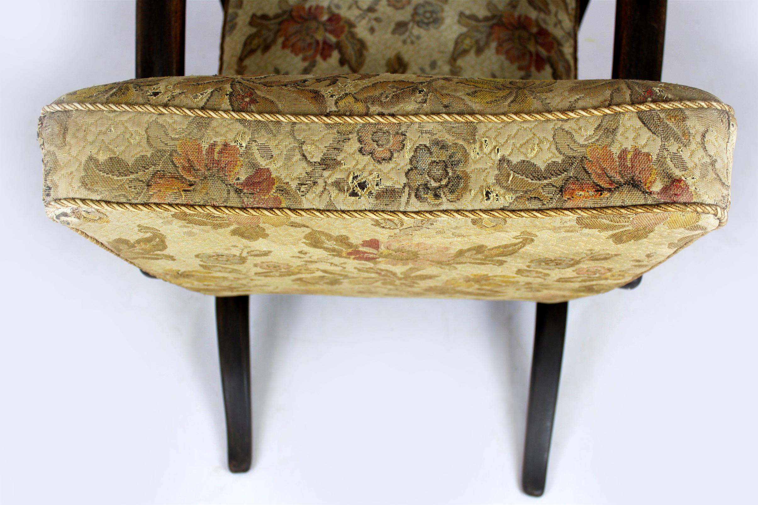 Sillón H-269 de Jindřich Halabala, años 30 en venta 12