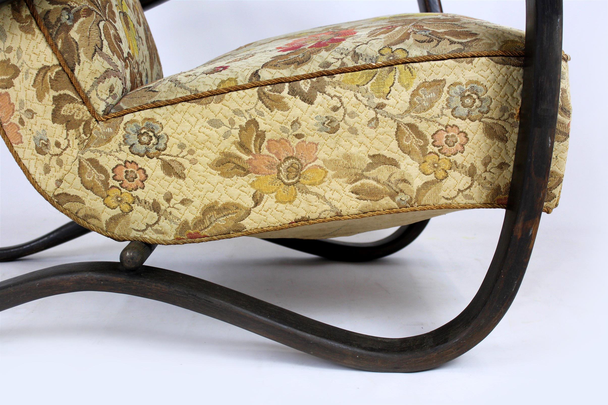 Sillón H-269 de Jindřich Halabala, años 30 en venta 14