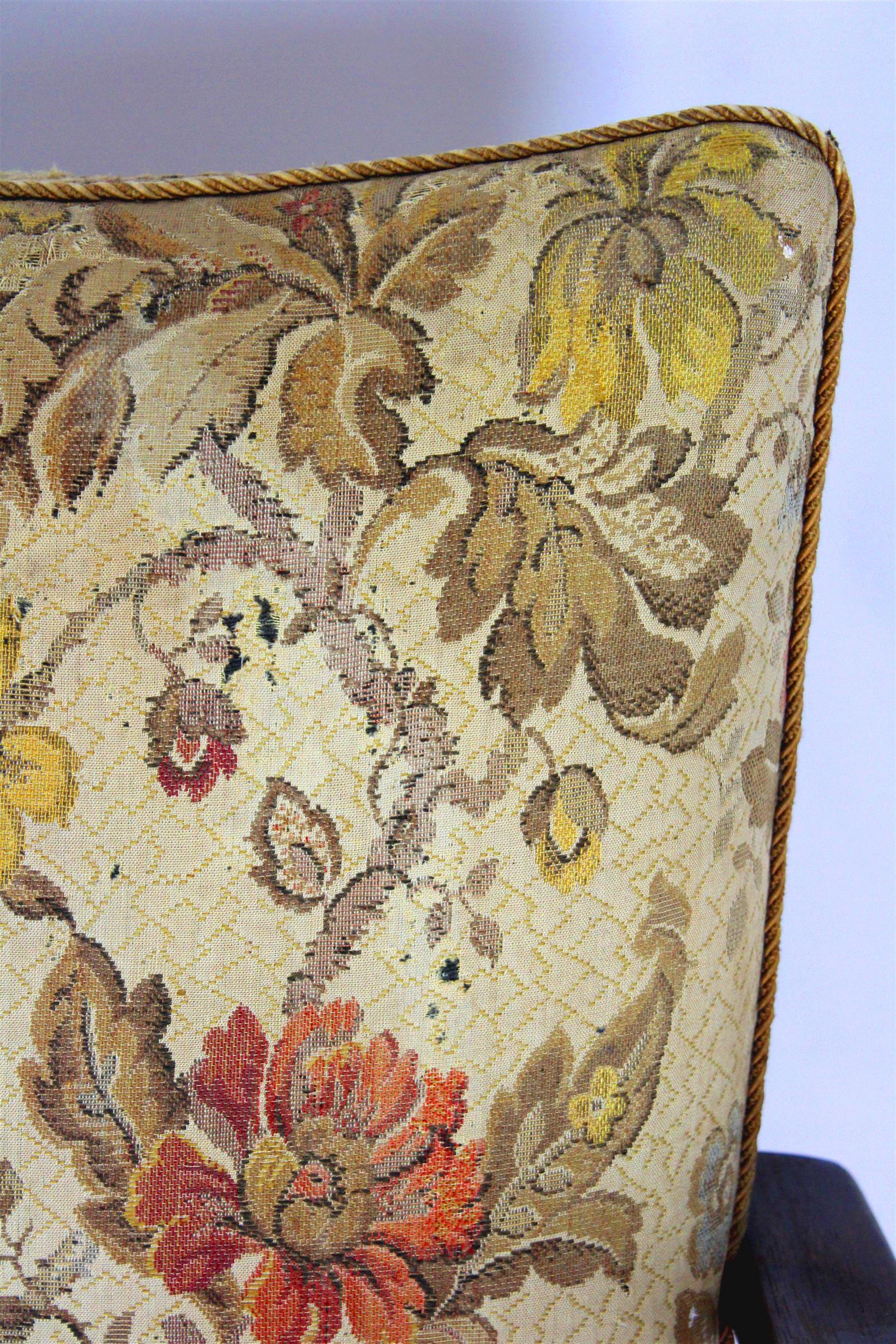 Sillón H-269 de Jindřich Halabala, años 30 Tela en venta