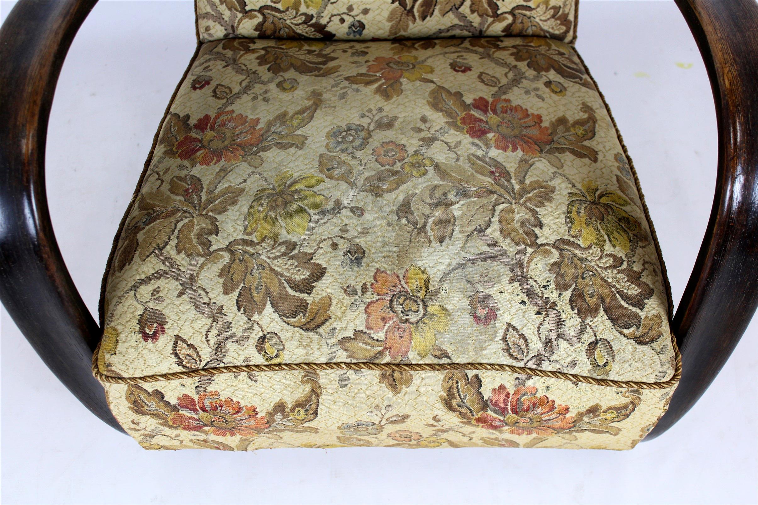 Sillón H-269 de Jindřich Halabala, años 30 en venta 1