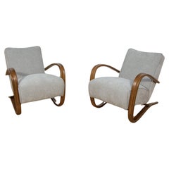 H-269 Armchairs by Jindřich Halabala for UP Závody, 1930s, Set of 2