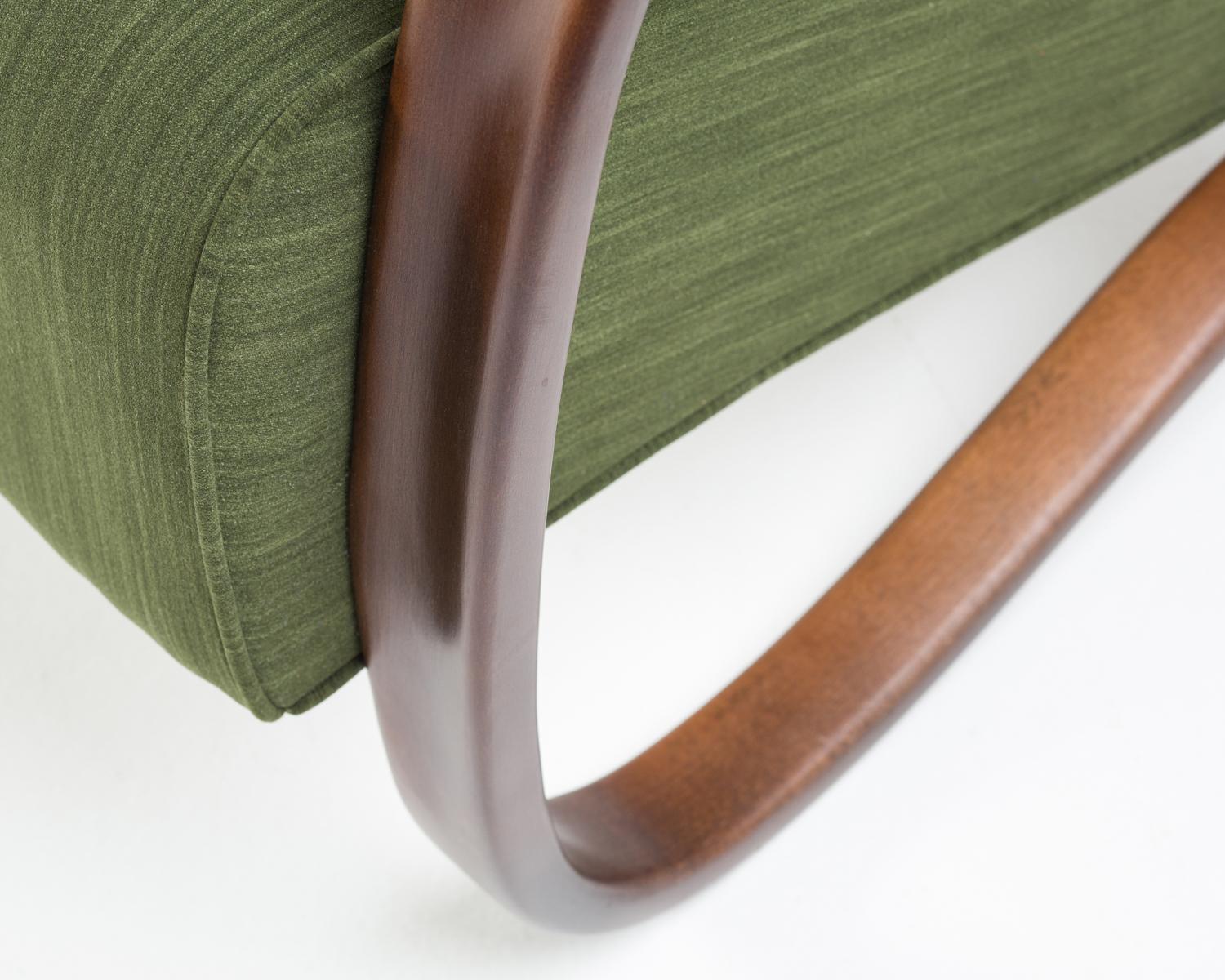H-269 Lounge Chairs by Jindřich Halabala, 1930's For Sale 3