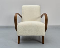 H-410  Bentwood Armchair by Jindřich Halabala, 1930s