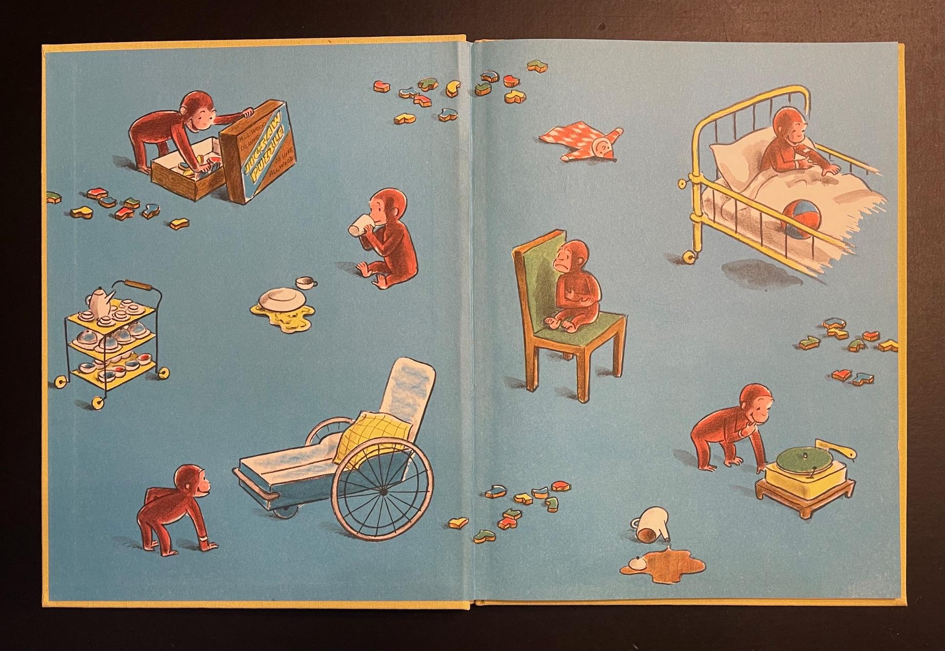 CURIOUS GEORGE GOES TO THE HOSPITAL For Sale 2