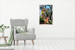 Sculpture en verre Chihuly ; Flora-Coral Gables, photographie en Floride