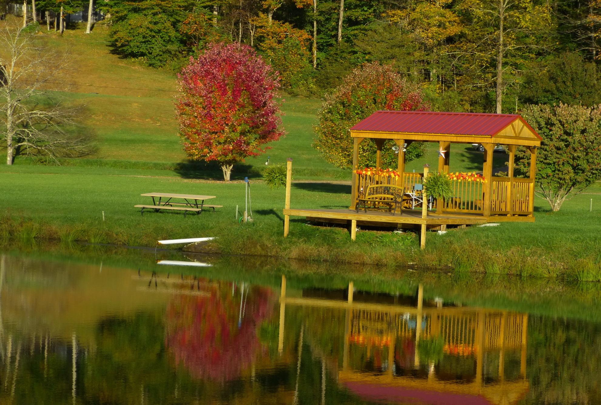 pond gazebo