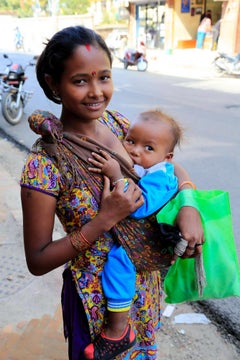 Mère et enfant II - Photographie figurative