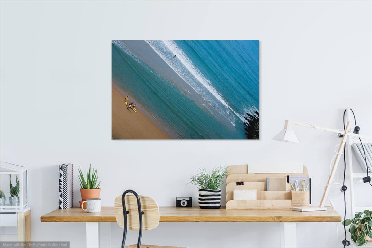 Surf’s Up II- Landscape Photograph For Sale 1