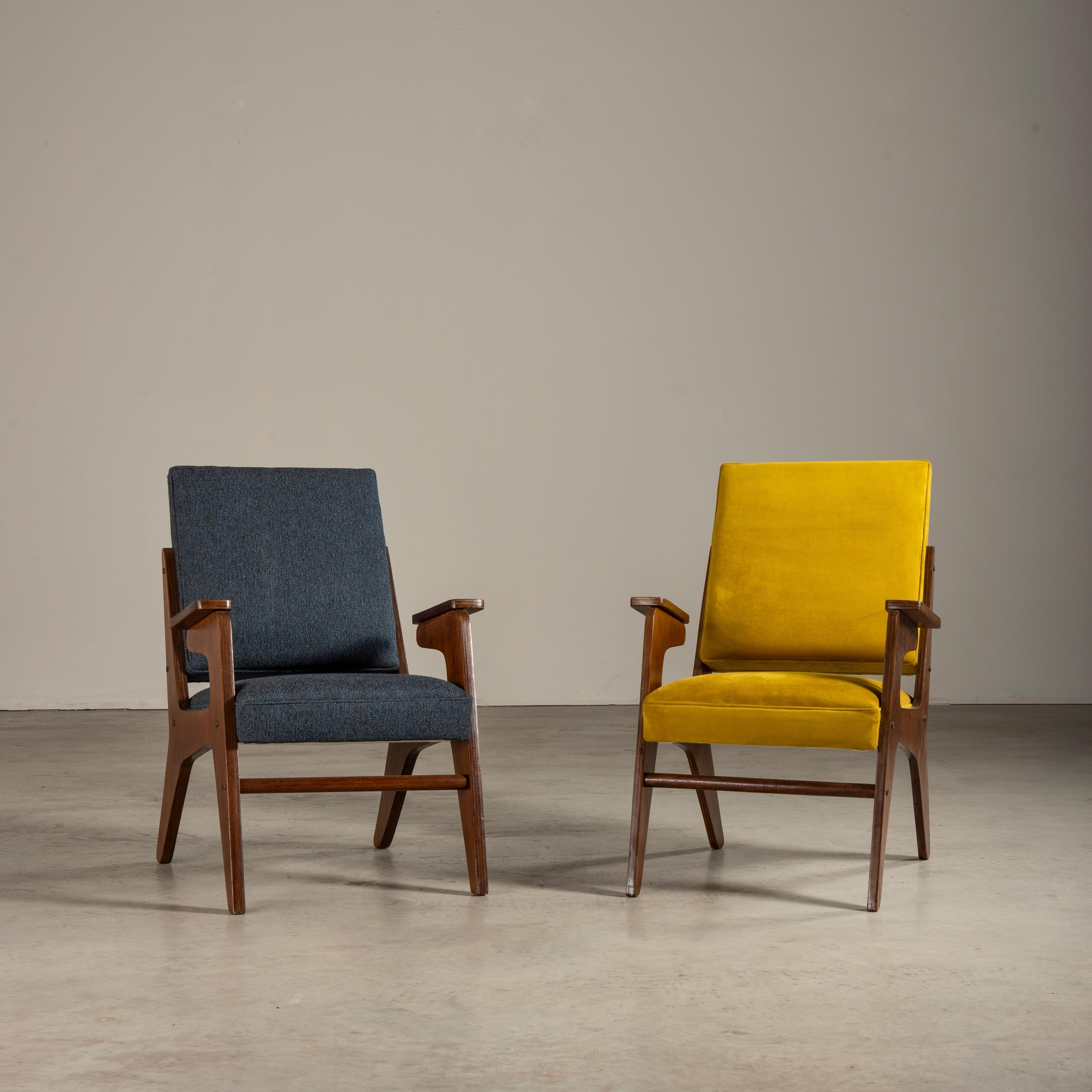 'H' Armchair, by Zanine Caldas, Brazilian Mid-Century Modern Design 1
