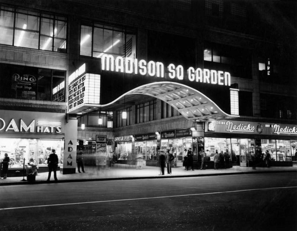 H. Armstrong Roberts Black and White Photograph - Madison Square Garden (1953) Silver Gelatin Fibre Print - Oversized 