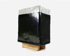 H. ASHMILL - Slab Form Studio Pottery Vase - Signed - Canada - Late 20th C.