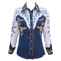 H Bar C Rhinestone Western Shirt As Worn By Susan Sarandon In Monarch