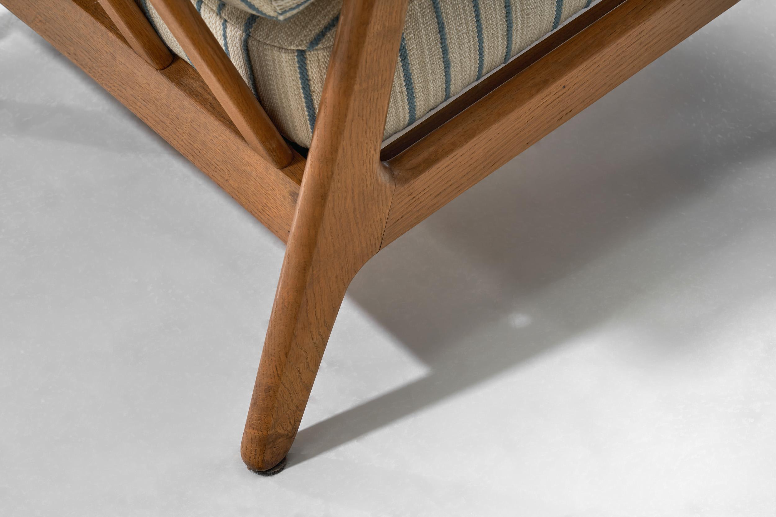 H. Brockmann Petersen Armchair for Komfort, Denmark 1960s For Sale 6