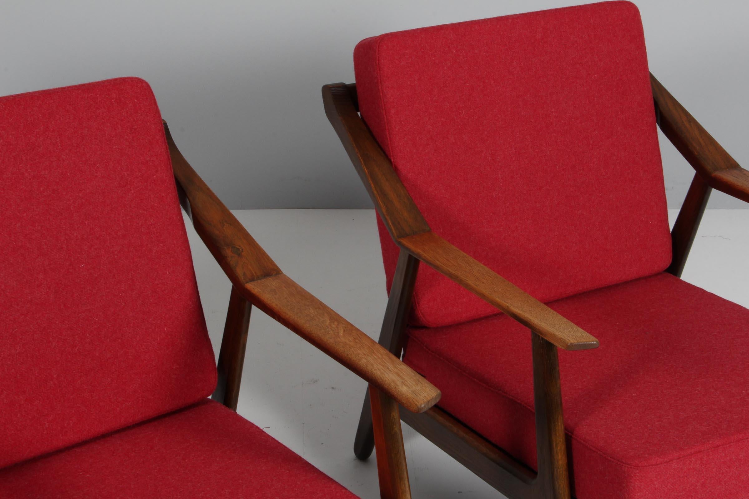 Paar Loungesessel von H. Brockmann Petersen (Skandinavische Moderne) im Angebot