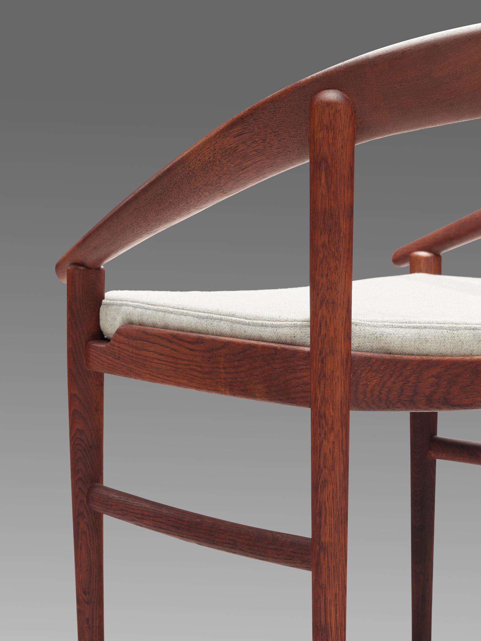 H. Brockmann Petersen Set of Eight '123' Dining Chairs 1
