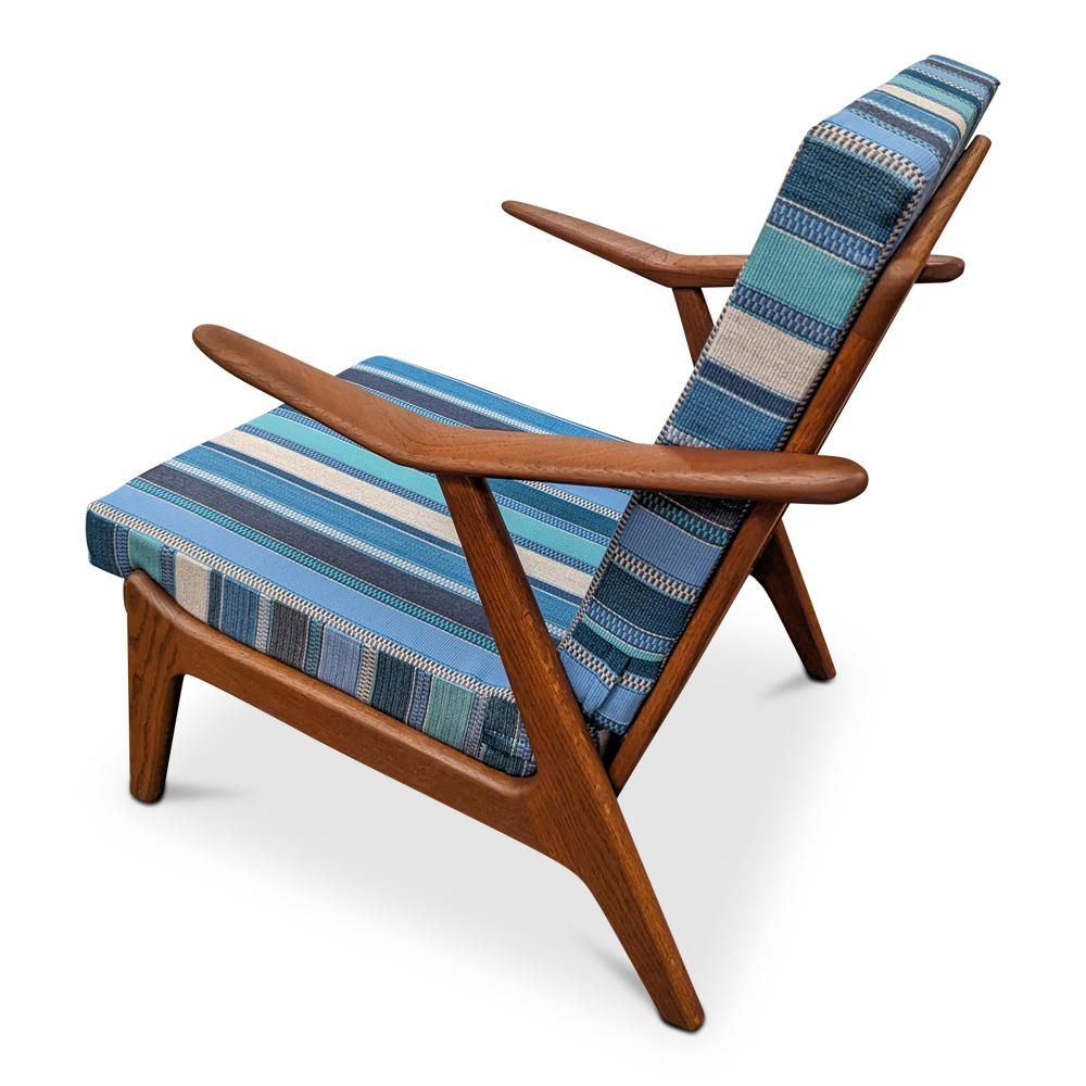 H Brockmann Petersen Vintage Danish Mid Century Teak Lounge Chair - 0823150 5