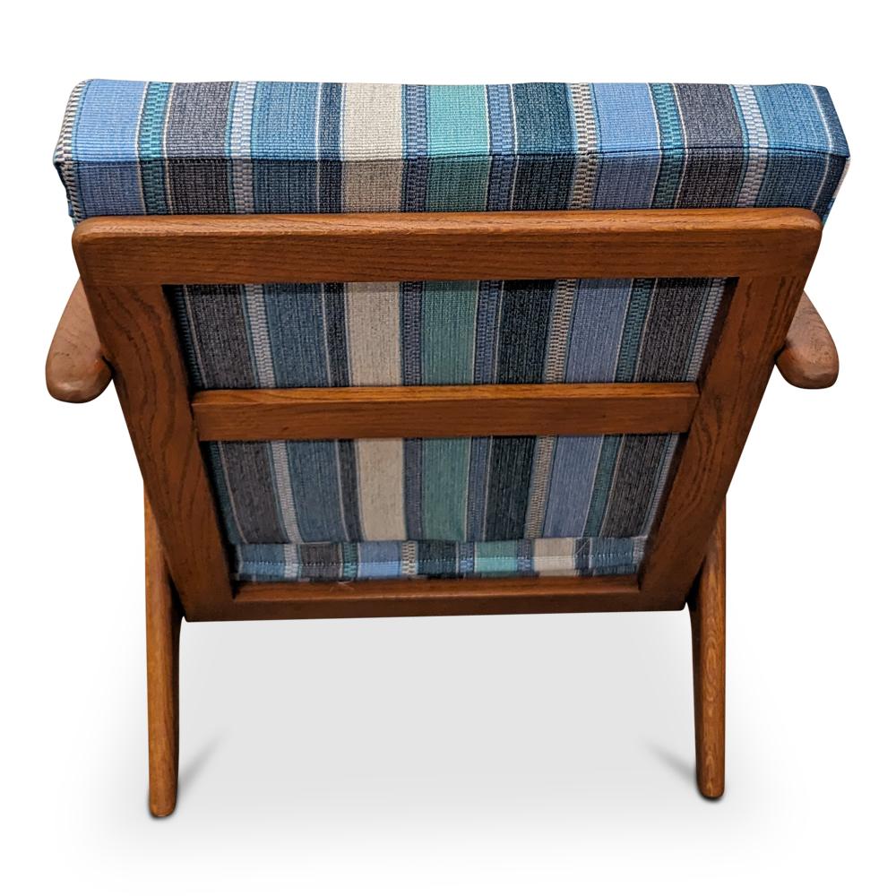 H Brockmann Petersen Vintage Danish Mid Century Teak Lounge Chair - 0823150 4