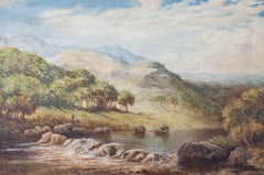 H. Bryan - Olio del primo Novecento, fiume di montagna