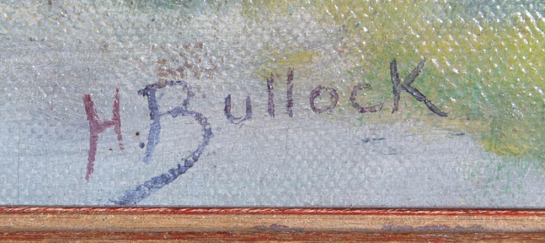 H. Bullock - Mid 20th Century Oil, Farmyard 3