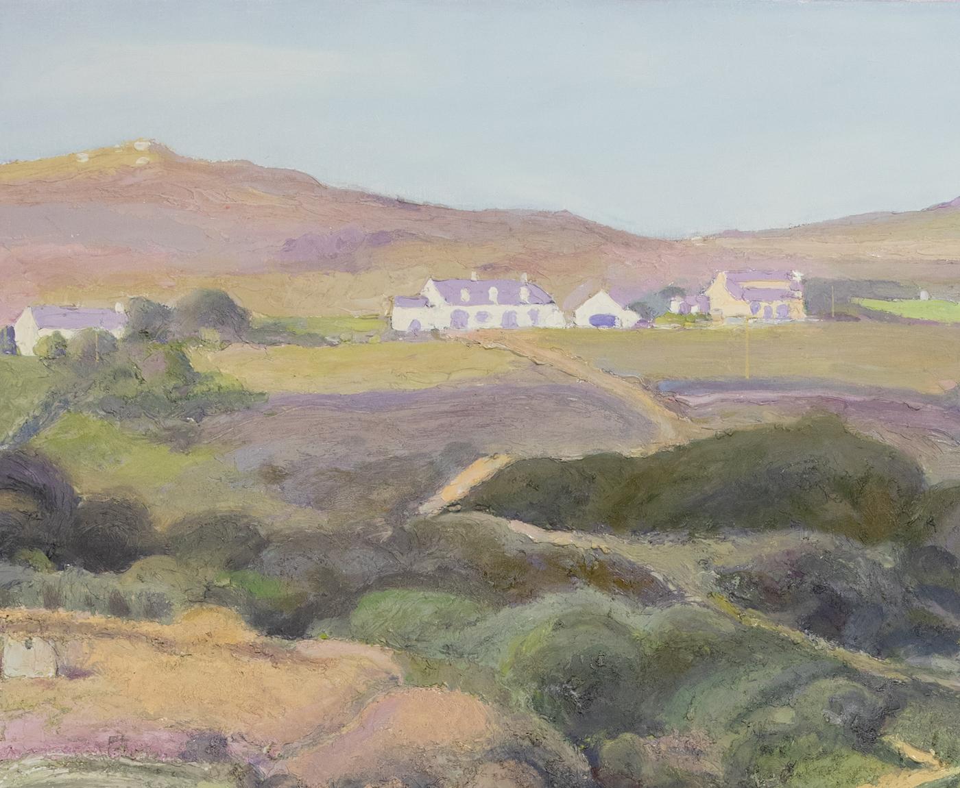 Jo & Jimmy Gallaher Bauernhof und Ober Clendra von H. Claude Pissarro, Öl auf Leinwand im Angebot 3