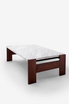 H Coffee Table by Joaquim Tenreiro, Mid-Century Modern Brazilian, 1960