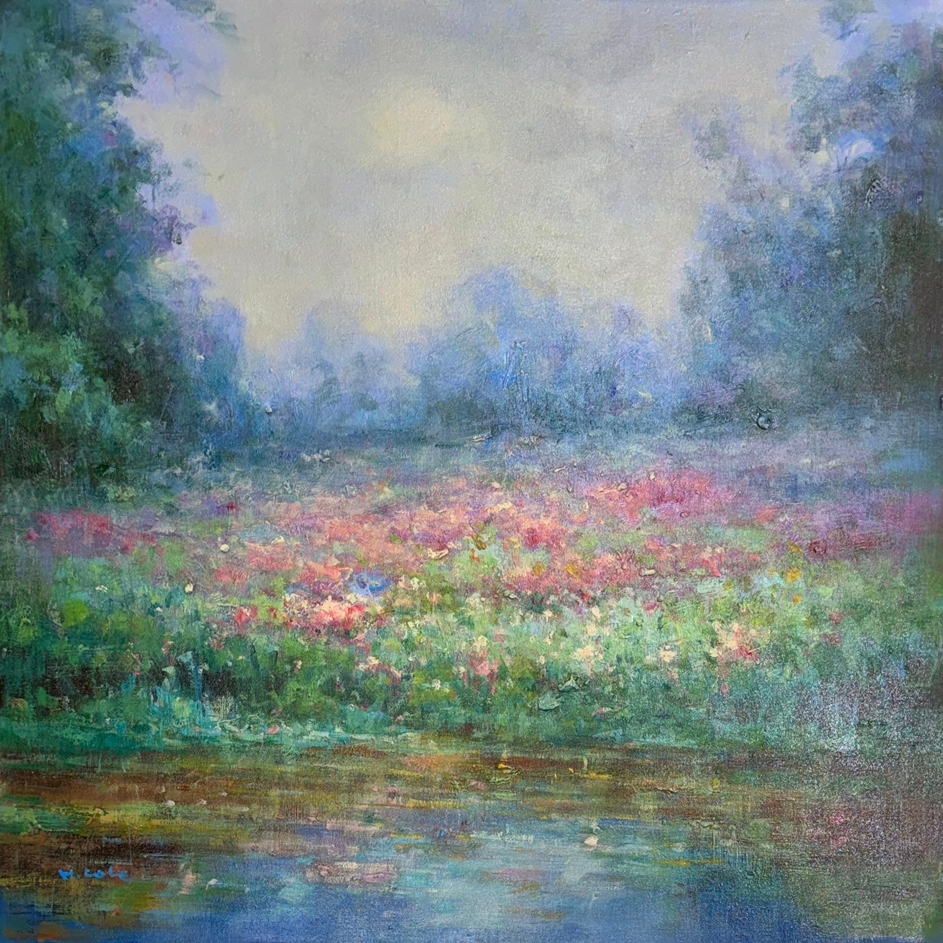 Landscape Painting di H. Cole - Prato incantato