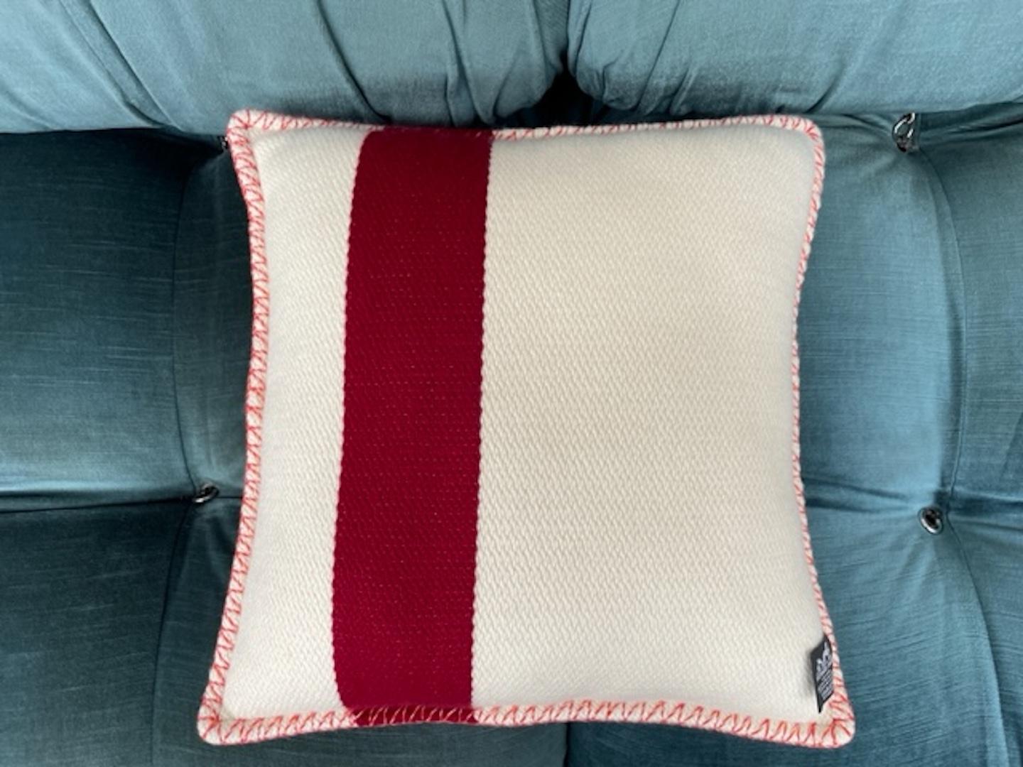 Fabric H Dye Pillow by Hermès