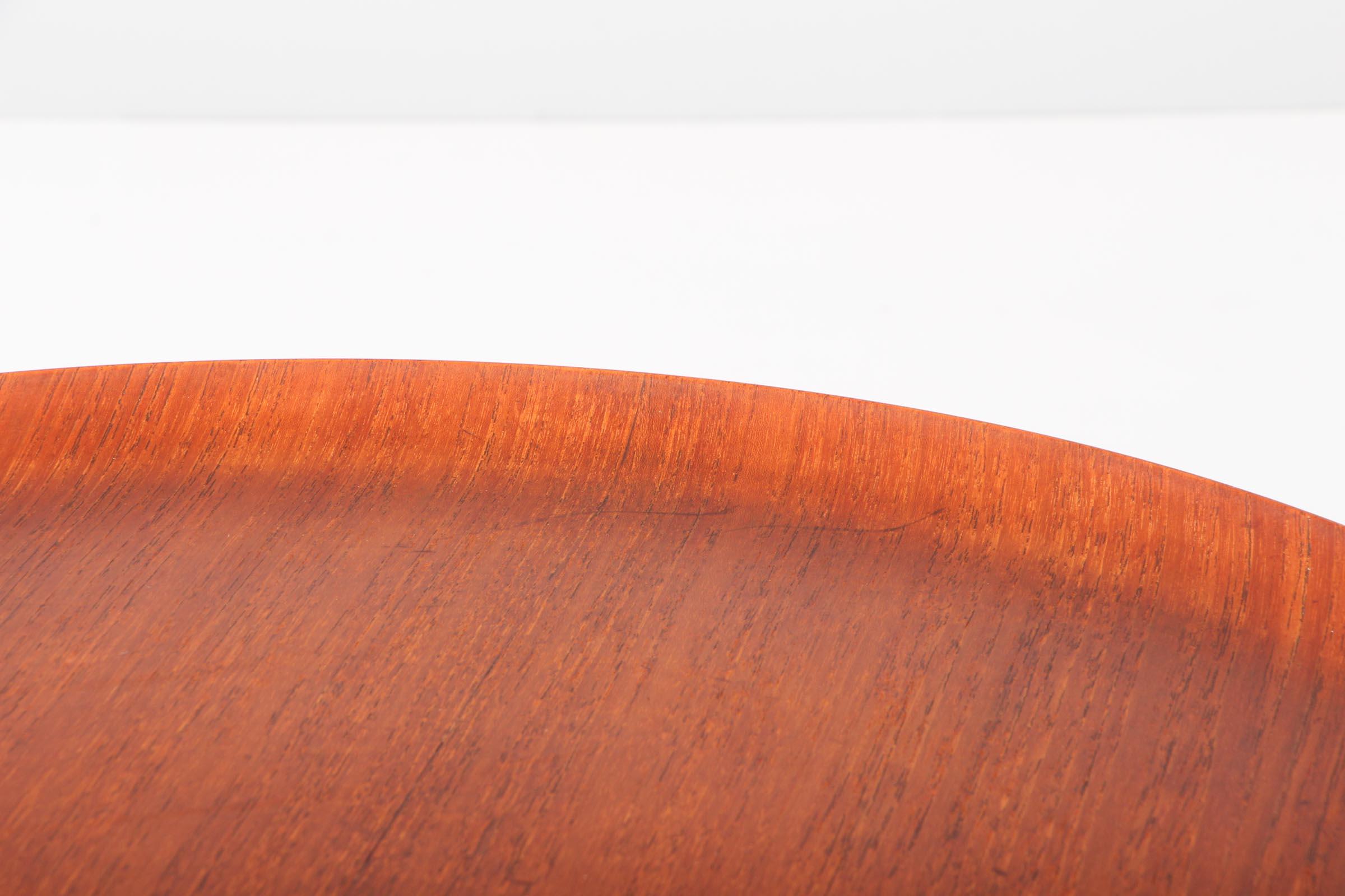 Scandinavian Modern H. Engholm & Svend Åge Willumsen Tray Table of Teak, 1960s For Sale