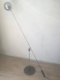 H Fillekes Artiforte Large Magnetic Floor lamp with Counterweight, 1960s