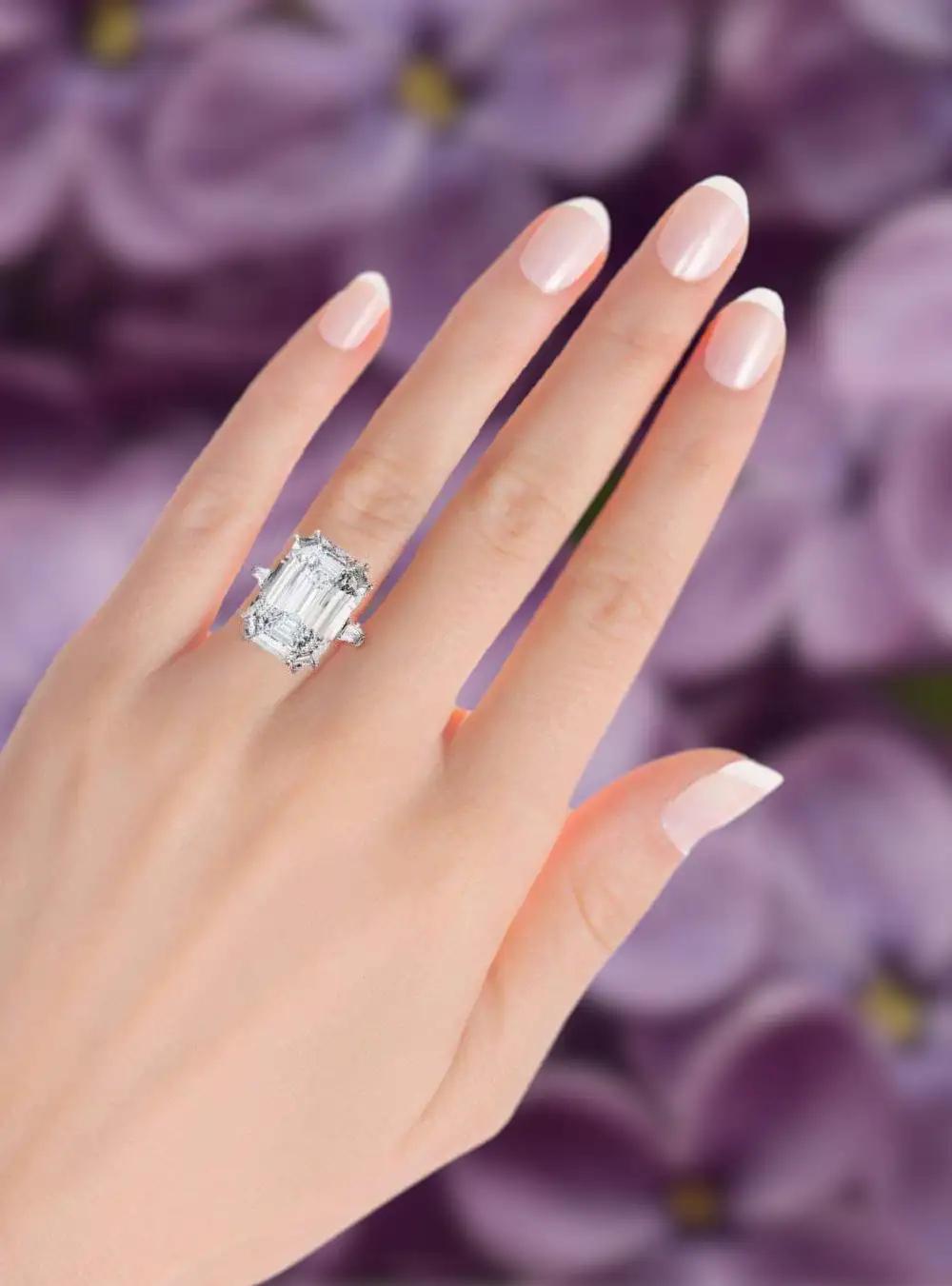 8 carat engagement ring