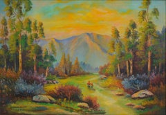 Tramonto della San Ynez Valley Indian Trail del 1940