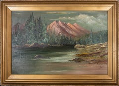 H. Hayward - 20th Century Oil, Mountain Scene