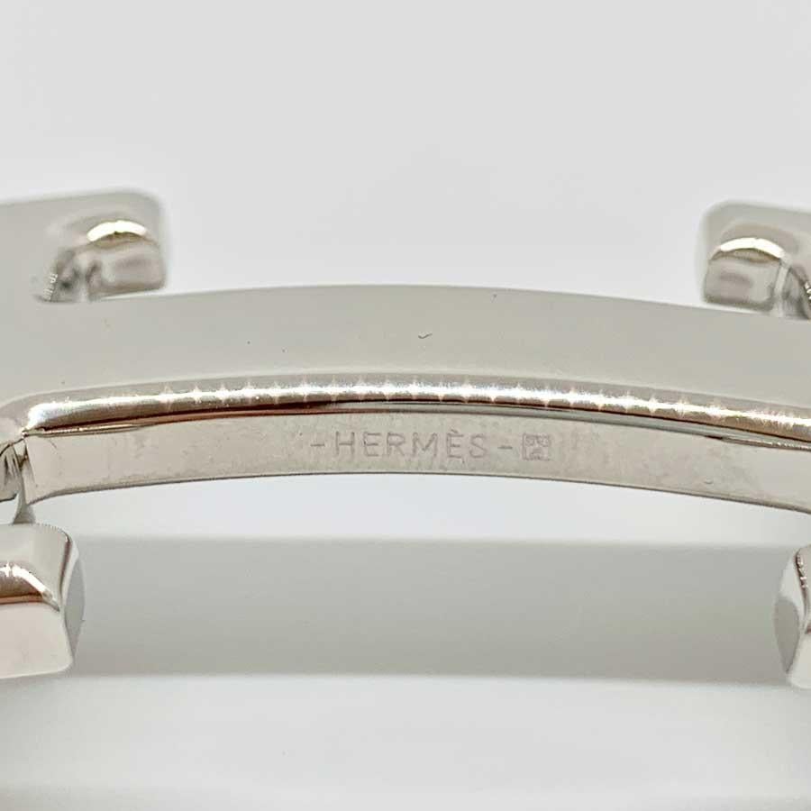 H HERMES Silver Belt Buckle In Excellent Condition In Paris, FR