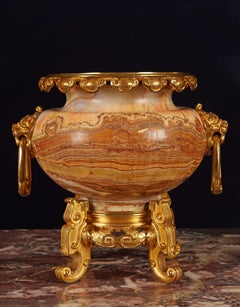 H. Journet & Cie, Japanese style Planter, France, Circa 1880