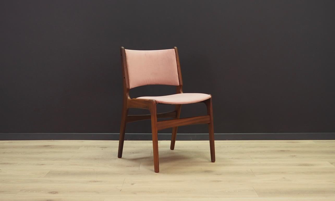 Scandinavian Modern H. Kjaernulf Chairs Vintage Danish Design