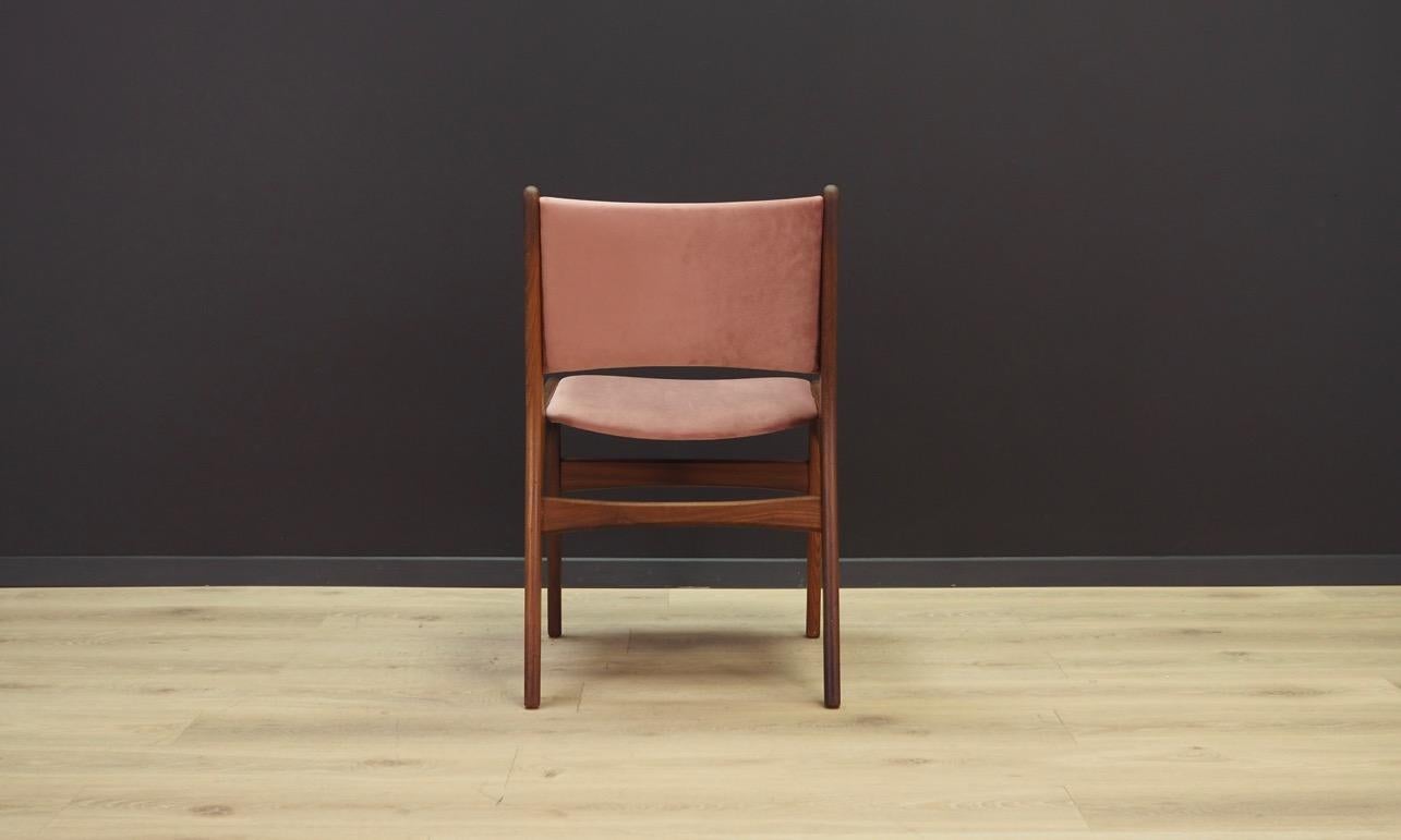 Late 20th Century H. Kjaernulf Chairs Vintage Danish Design