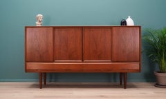 H. Kjaernulf Highboard Teak 1960s Vintage