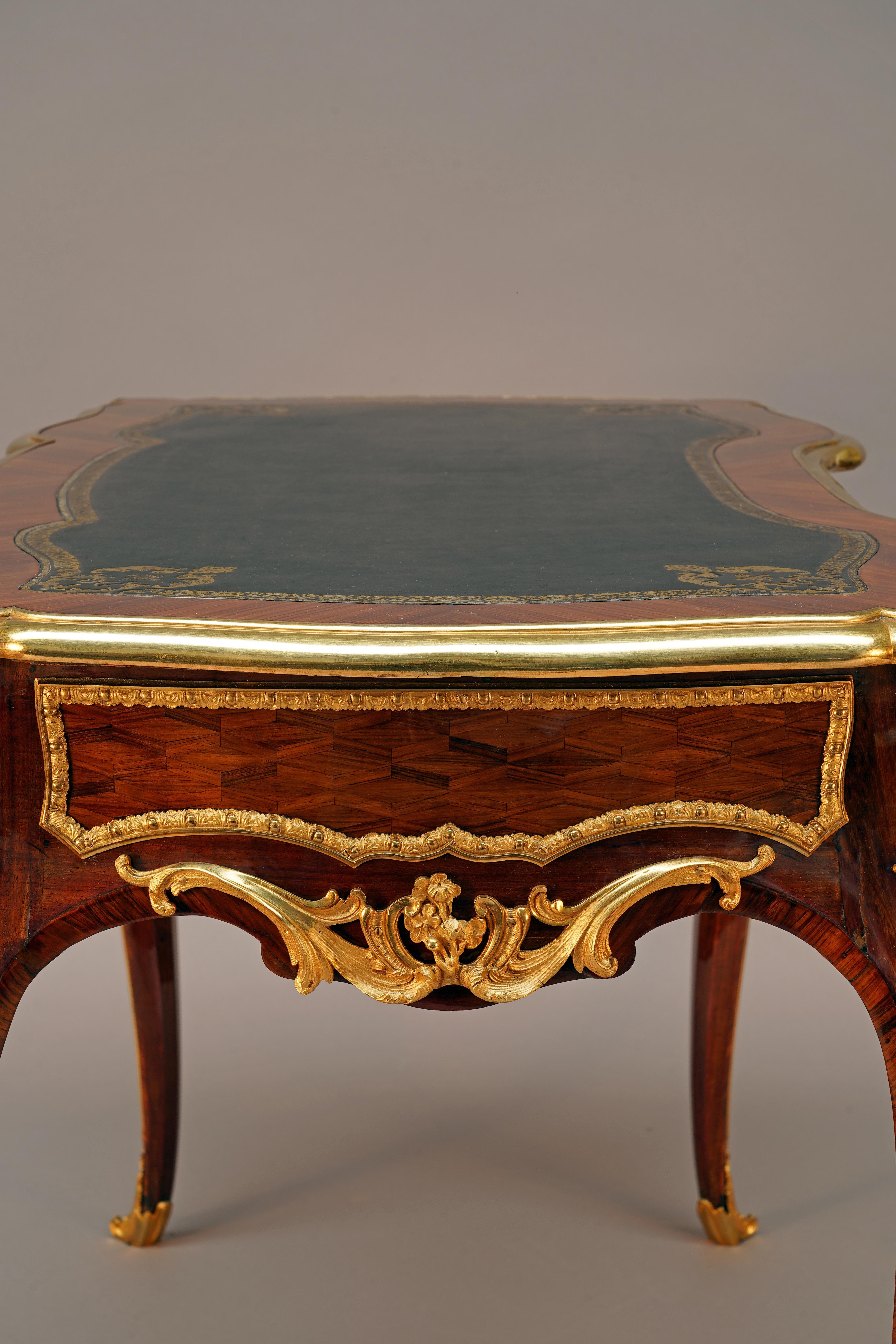 H.-L. Wassmus, Paire de bureaux, France, vers 1860 en vente 2