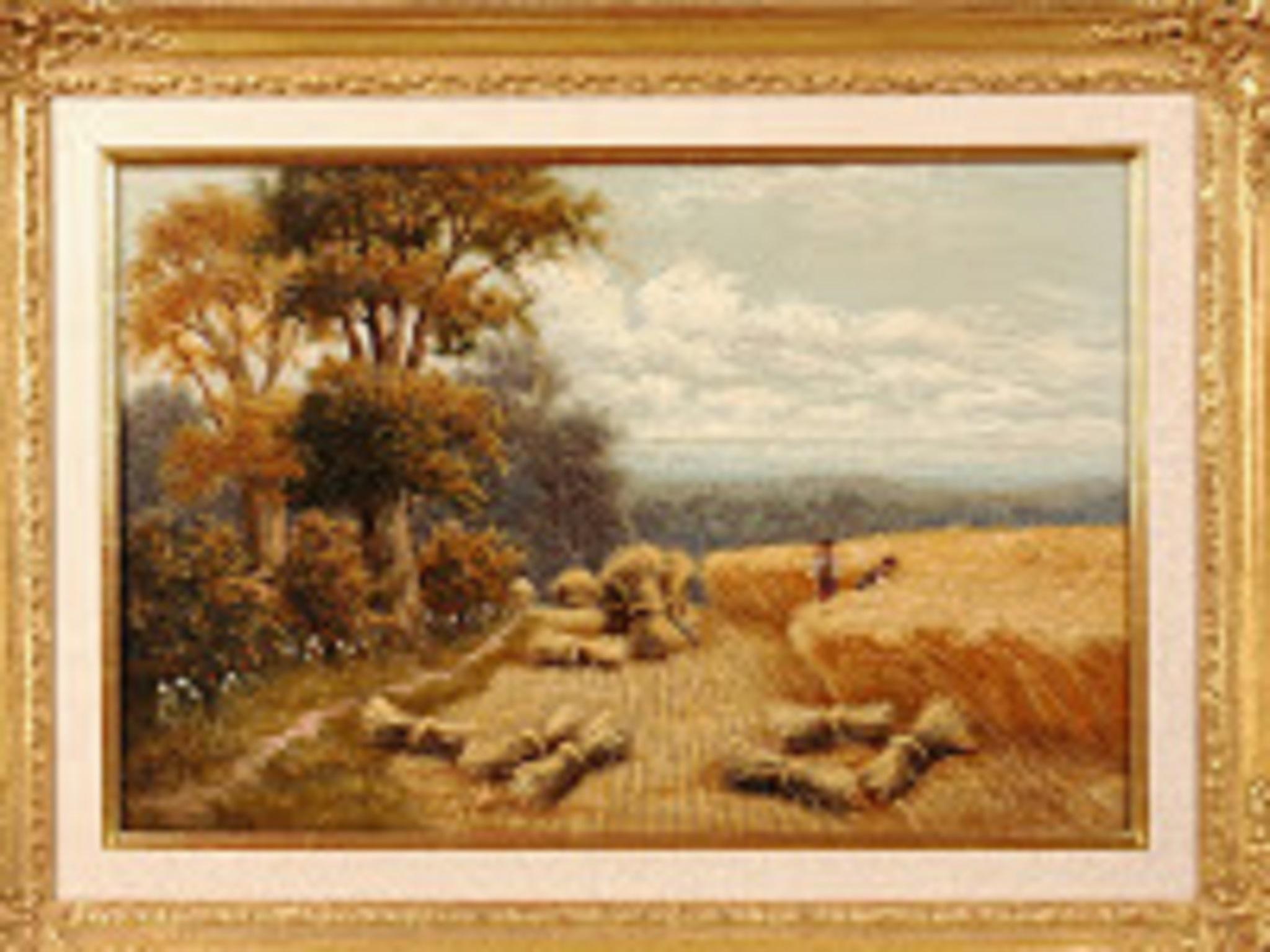 English H. Livens Oil Painting 