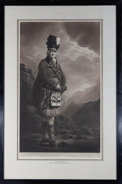 H. Macbeth-Raeburn RA RE nach Sir Henry Raeburn - 1918 Mezzotint, The MacNab