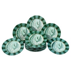 H. Mc CONNICO & DAUM, Cactus Service Set Porcelain