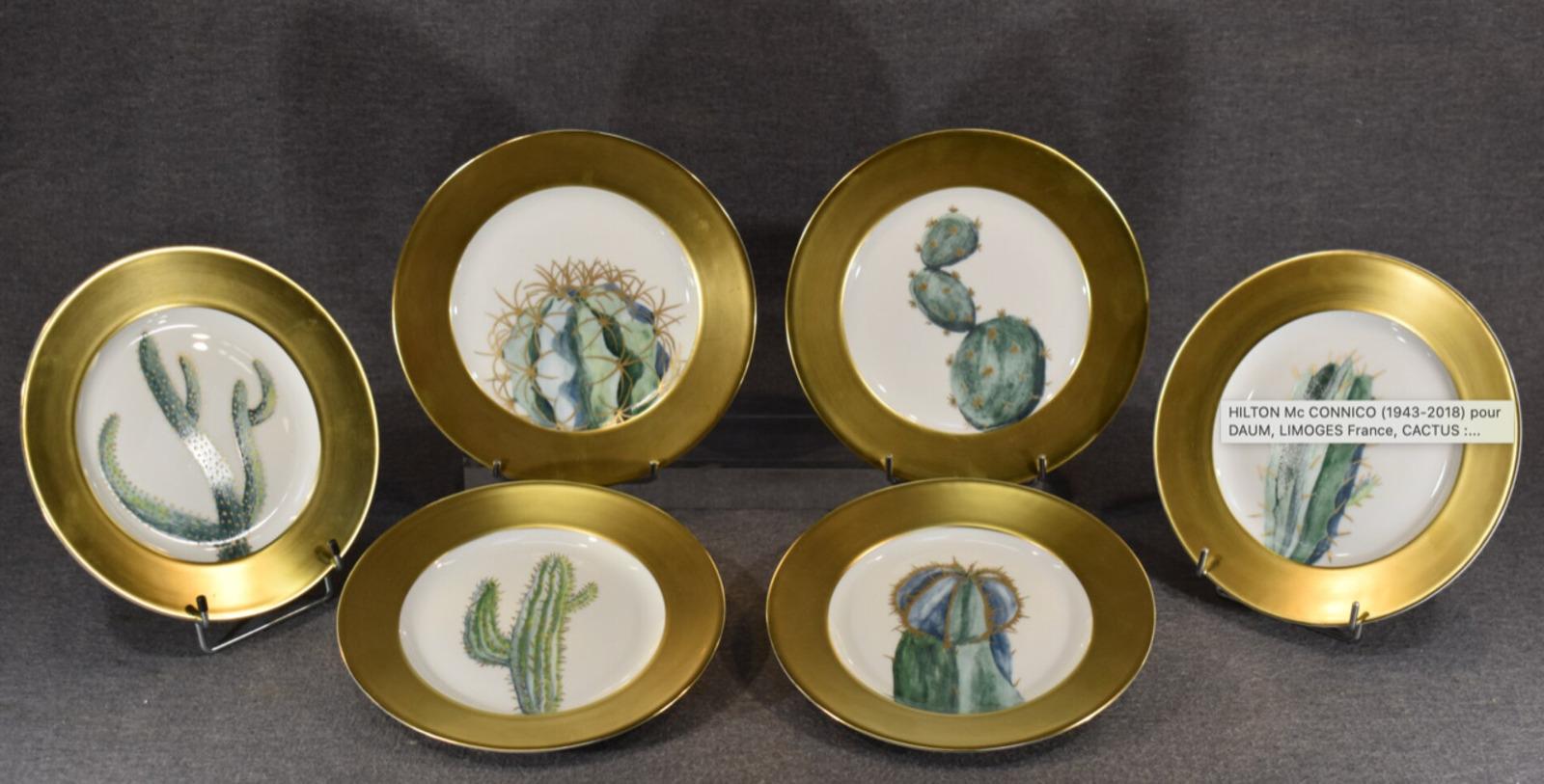 Mc CONNICO, pour Daum circa 1987

Hilton MC Connico né en 1943 ,Designer Américain pour Daum & Limoges ,Service en porcelaine de 48 pièces

Daum et Limoges. Porcelaine, décor 