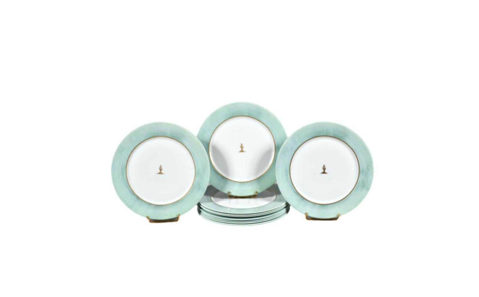 H. Mc CONNICO & DAUM, partie de service Porcelaine Cactus 1
