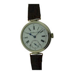 H. Moser & Cie Oversized Wristwatch, circa 1920s