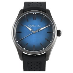H. Moser & Cie Pioneer Center Seconds Funky Blue Zifferblatt 3200-1205