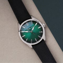 H. Moser & Cie. Pioneer Centre Seconds 3200-1202 Herrenuhr aus Edelstahl