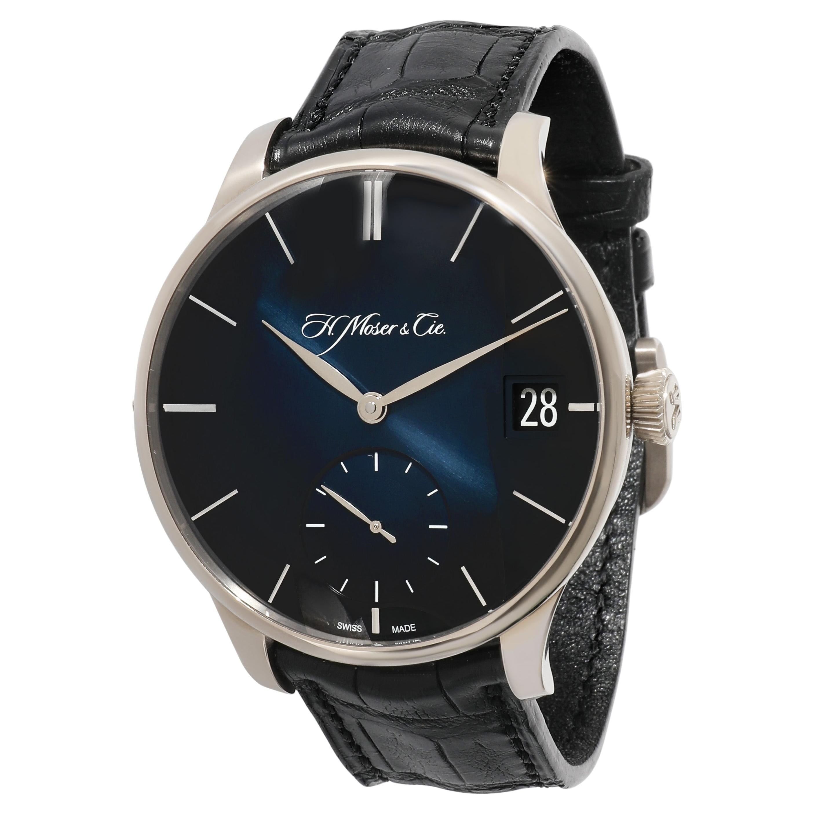 H. Moser & Cie. Venturer Big Date 2100-0202 Men's Watch in 18kt White Gold For Sale