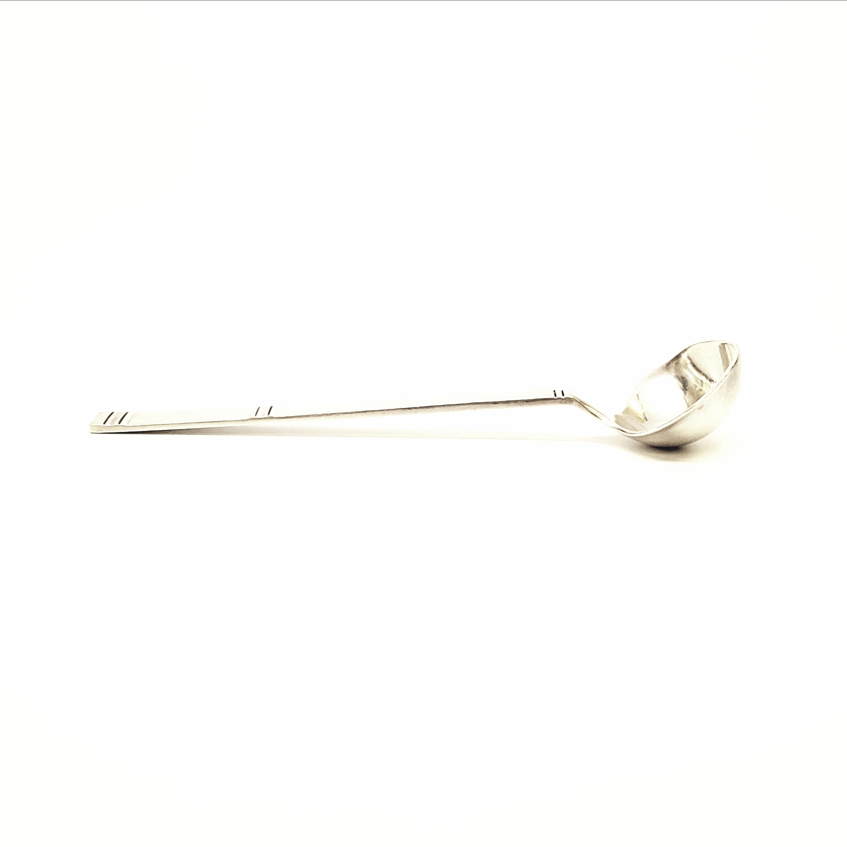 Unknown H. Nils Denmark Sterling Silver Sauce Ladle, No Monogram