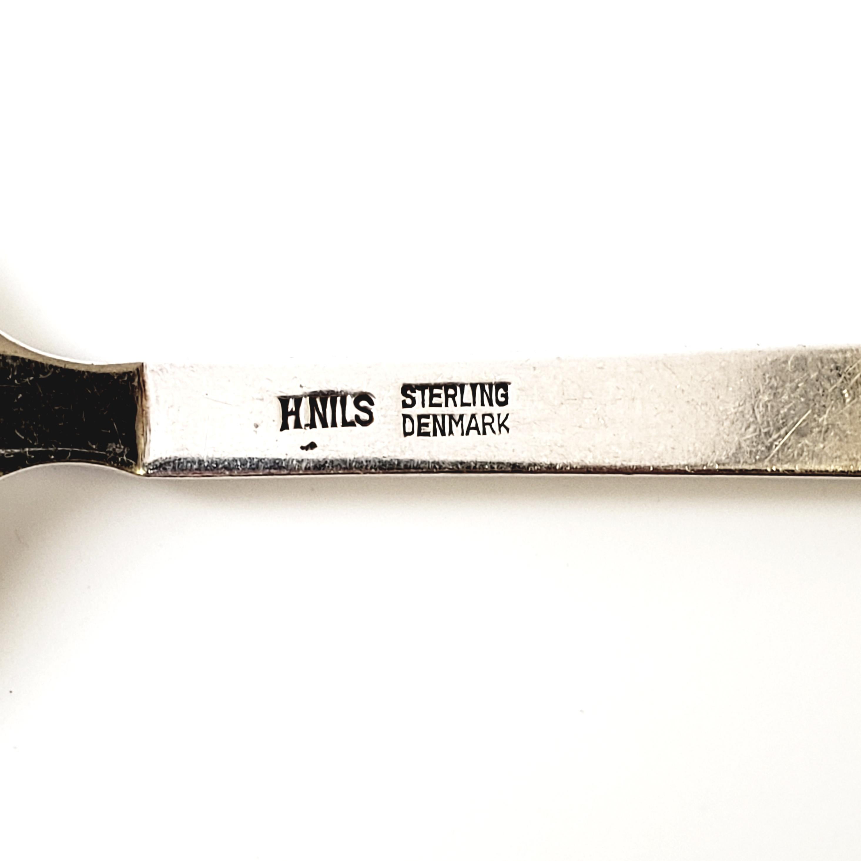 H. Nils Denmark Sterling Silver Sauce Ladle, No Monogram 3