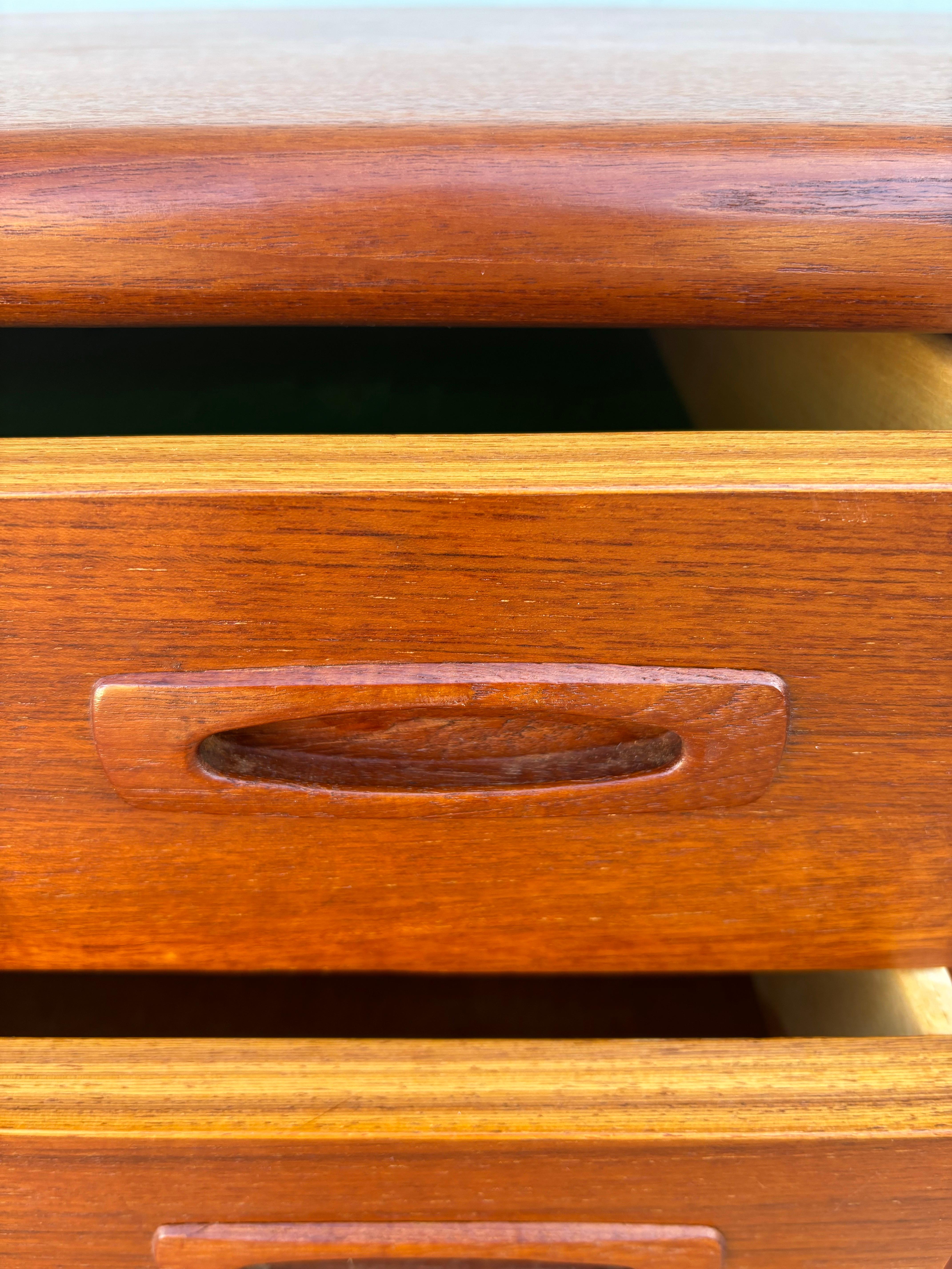 H. P. Hansen Teak Credenza For Sale 5
